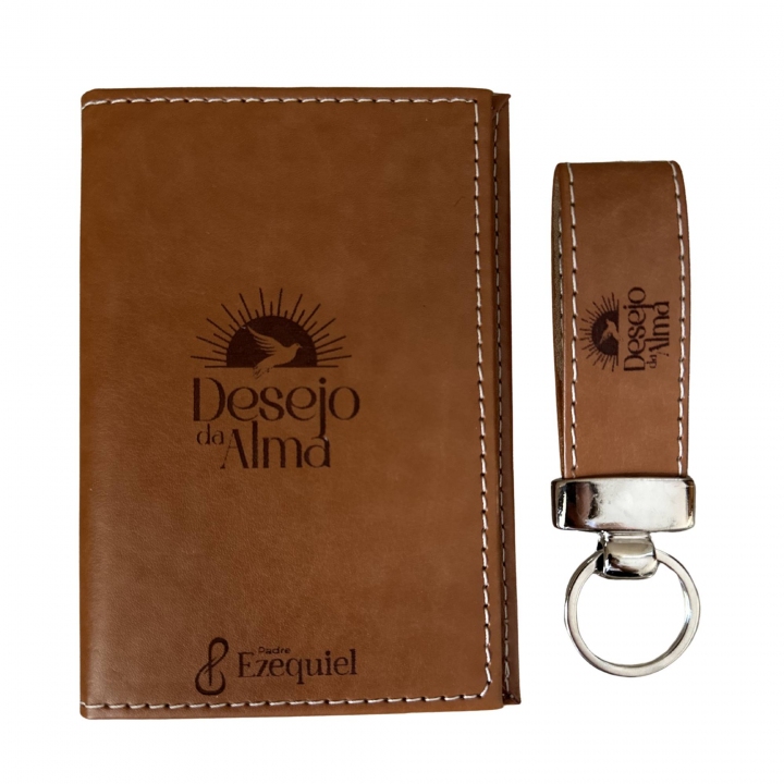 Foto KIT CARTEIRA + CHAVEIRO